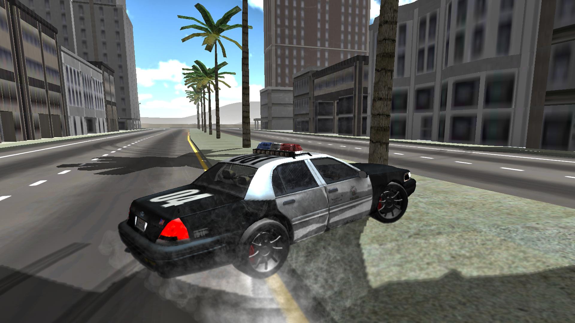 Police Drift Car