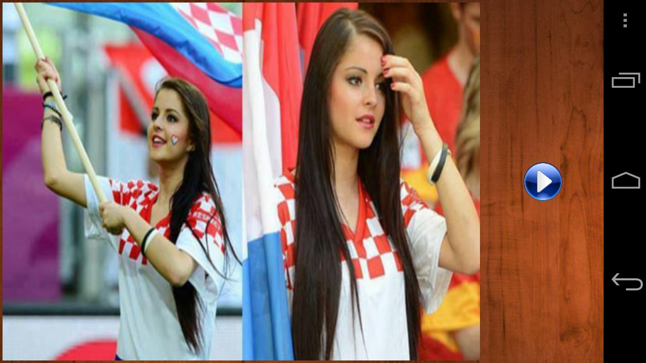 WorldCup Girls Tile &Wallpaper