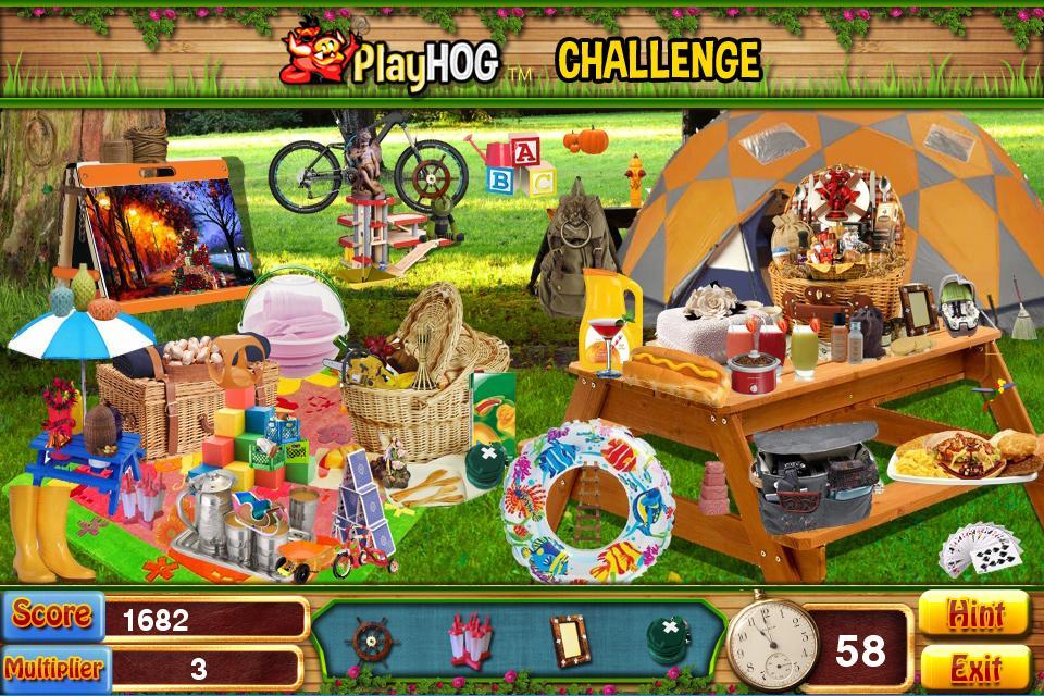 Challenge #118 Picnic Spot New Hidden Object Games