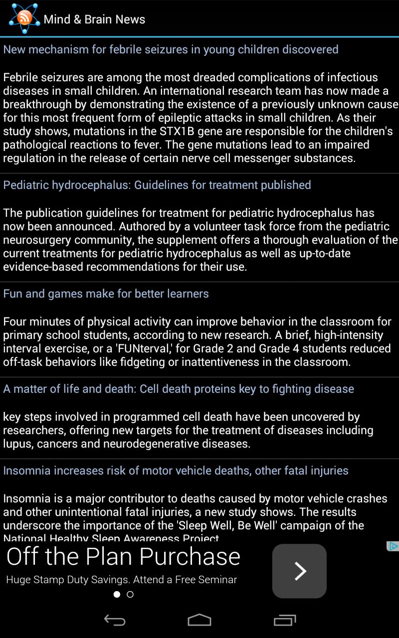 Daily Science RSS