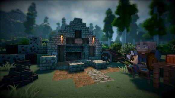 Minecraft Cassetia Continent RPG MAP