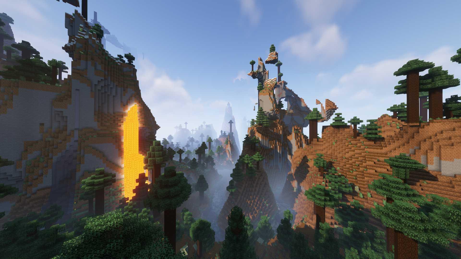 Minecraft تظليلات تكميلية الضوء والظلال |