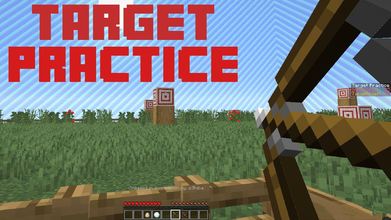 打靶的地圖（Target Practice Map）|我的世界1.16.3版本