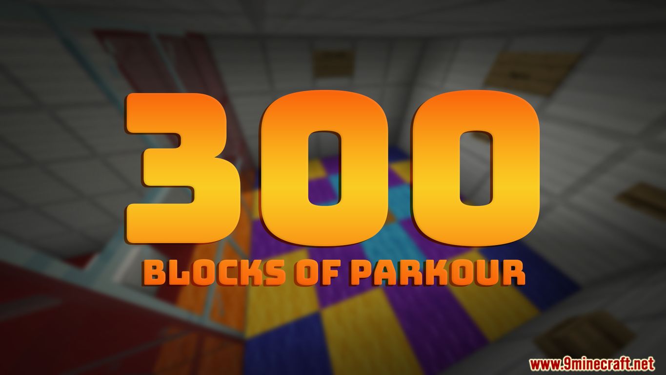300塊的跑酷地圖（300 Blocks of Parkour Map）|我的世界1.14.4版本