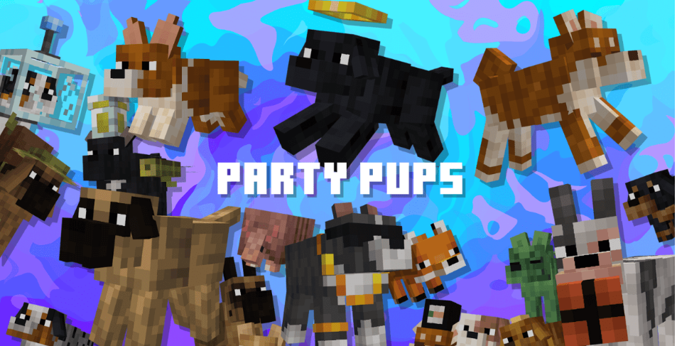 Pacote de recursos para filhotes de minecraft |