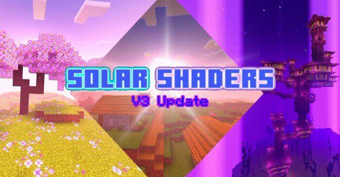 Minecraft Light and Shadow Solar Shader（1.20）MCPE/Bedrock