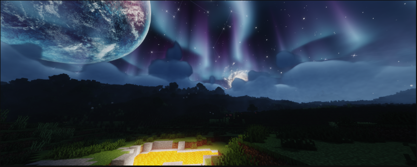 Minecraft-Shaders-Shaders Light and Shadow Material Package |