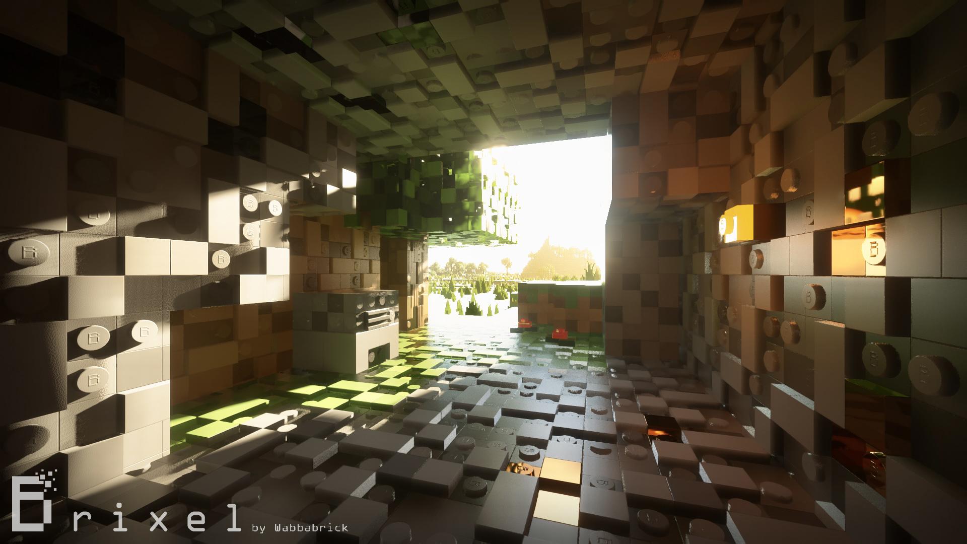我的世界BRIXEL乐高材质包|Minecraft1.20.1