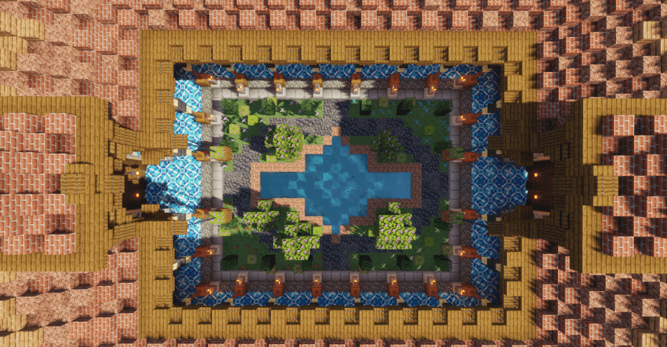 Minecraft Oriental Garden Carte Oriental Garden Map