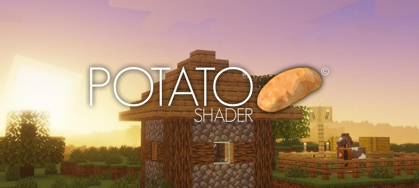 土豆材質包（Potato Shader）Minecraft1.20.1
