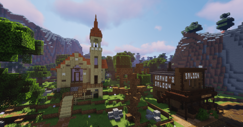 Minecraft RDR2 Red Dead Redemption 2マップ