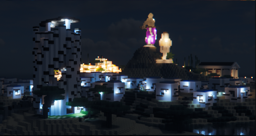 Греческий город Minecraft |