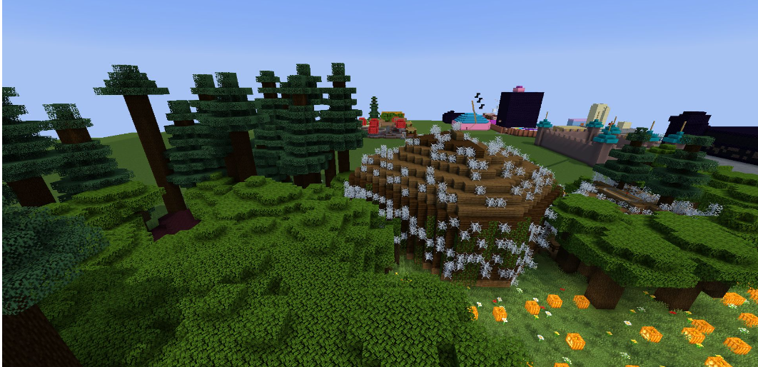 Minecraft BVS Shaders Light и теневой материал |