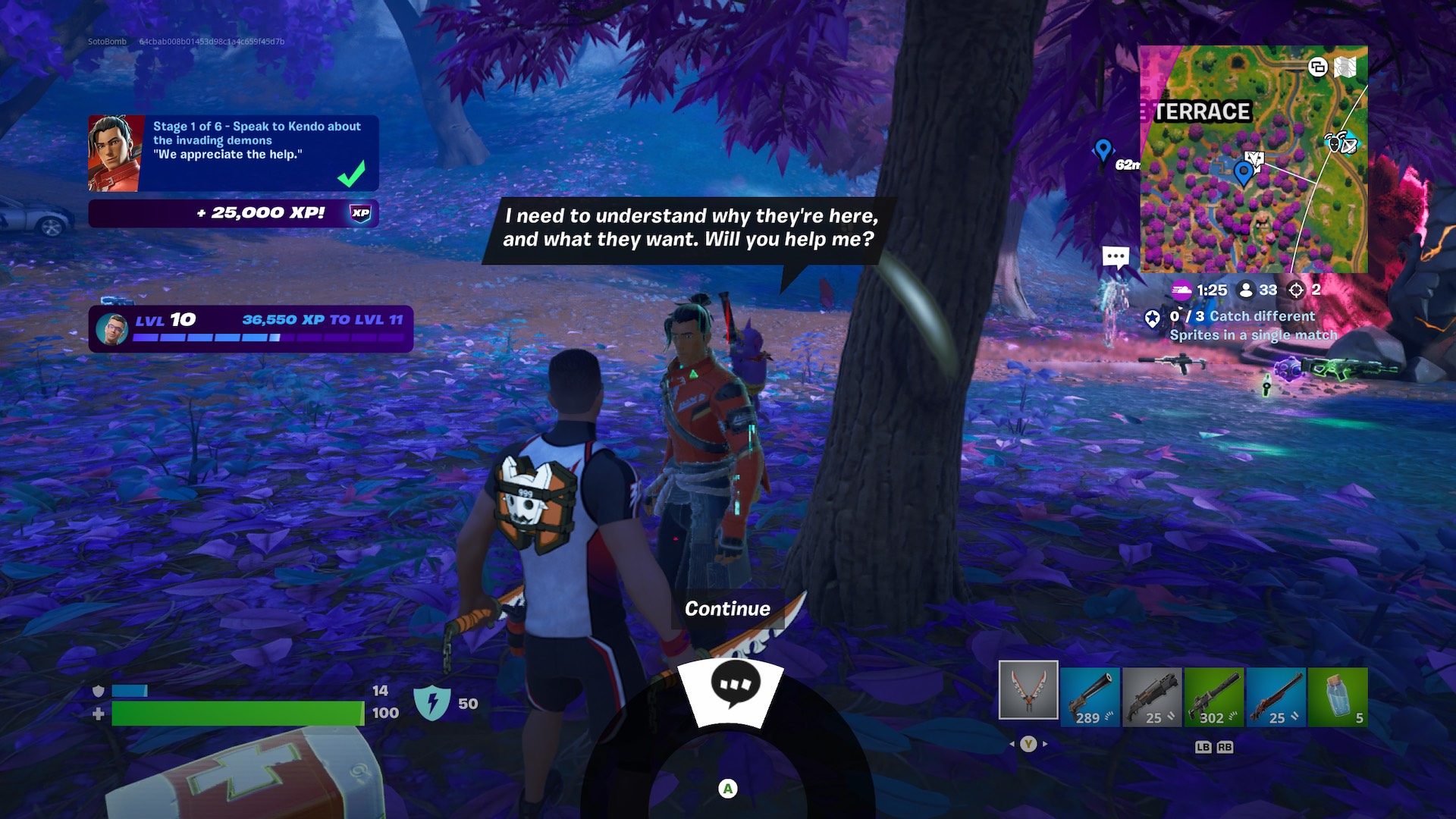 如何與Kendo談論Fortnite入侵的惡魔