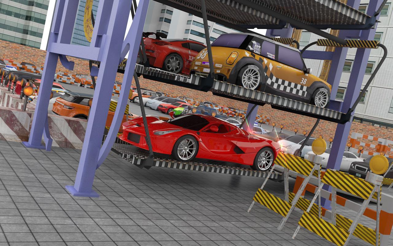Real Smart Car Parking Crane
