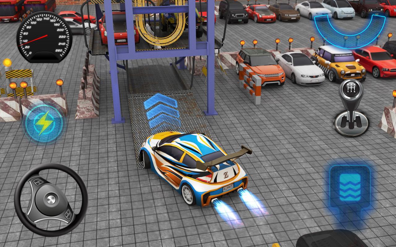 Real Smart Car Parking Crane