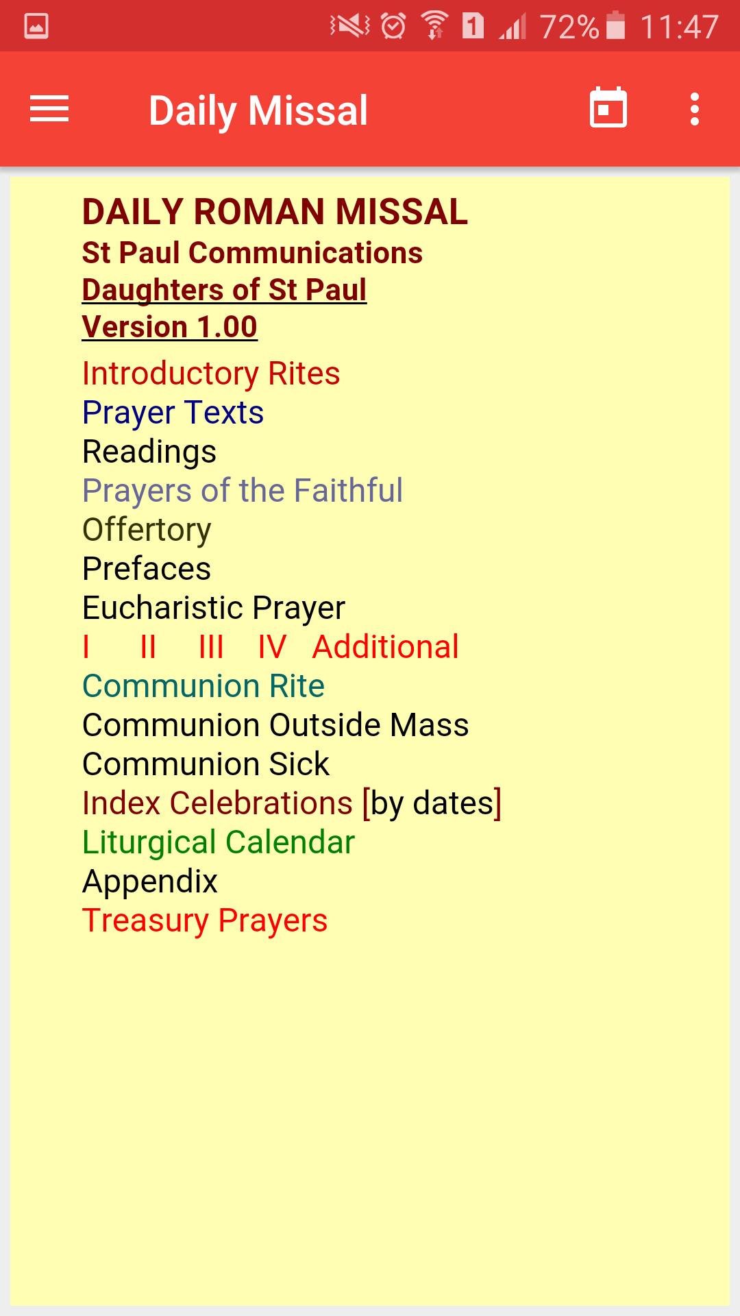 The Daily Missal