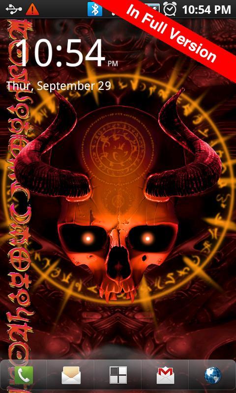 Mystical Skull Free Wallpaper