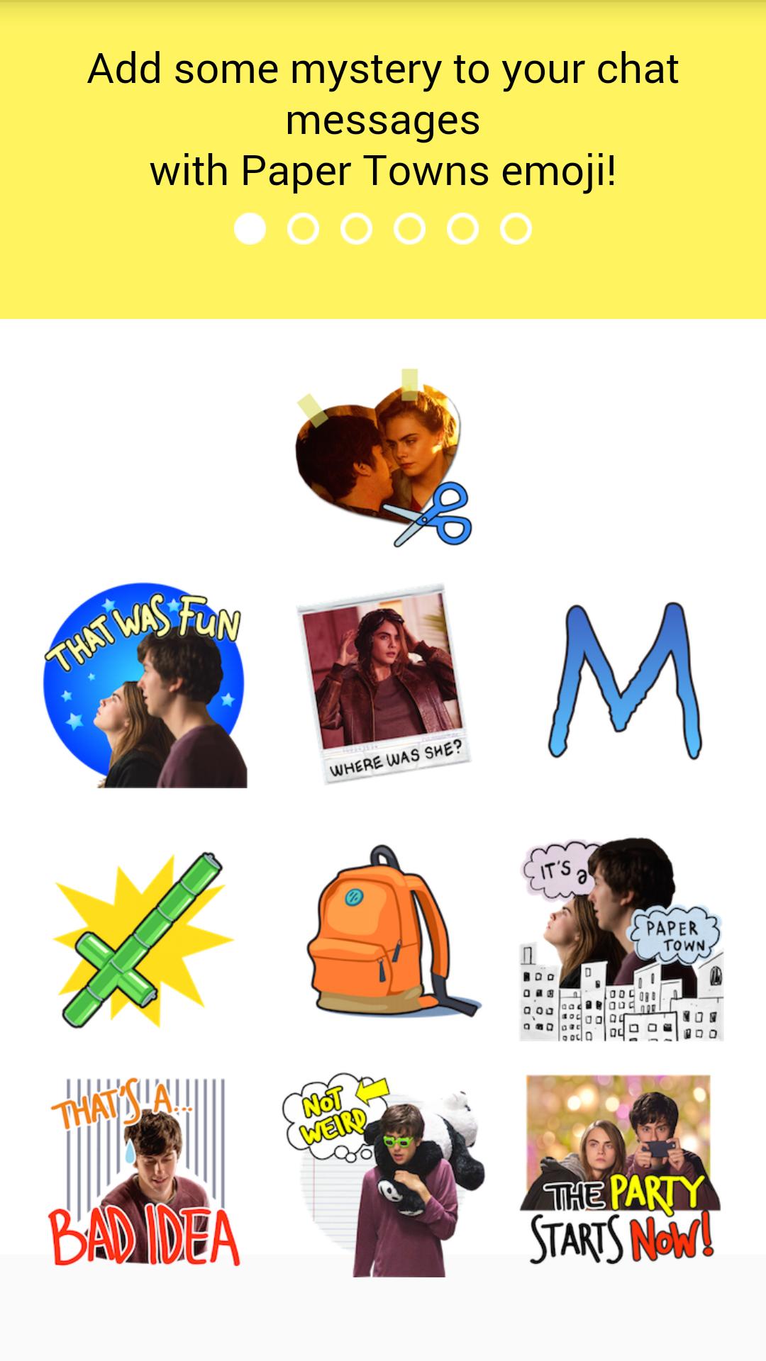 Paper Towns Emoji