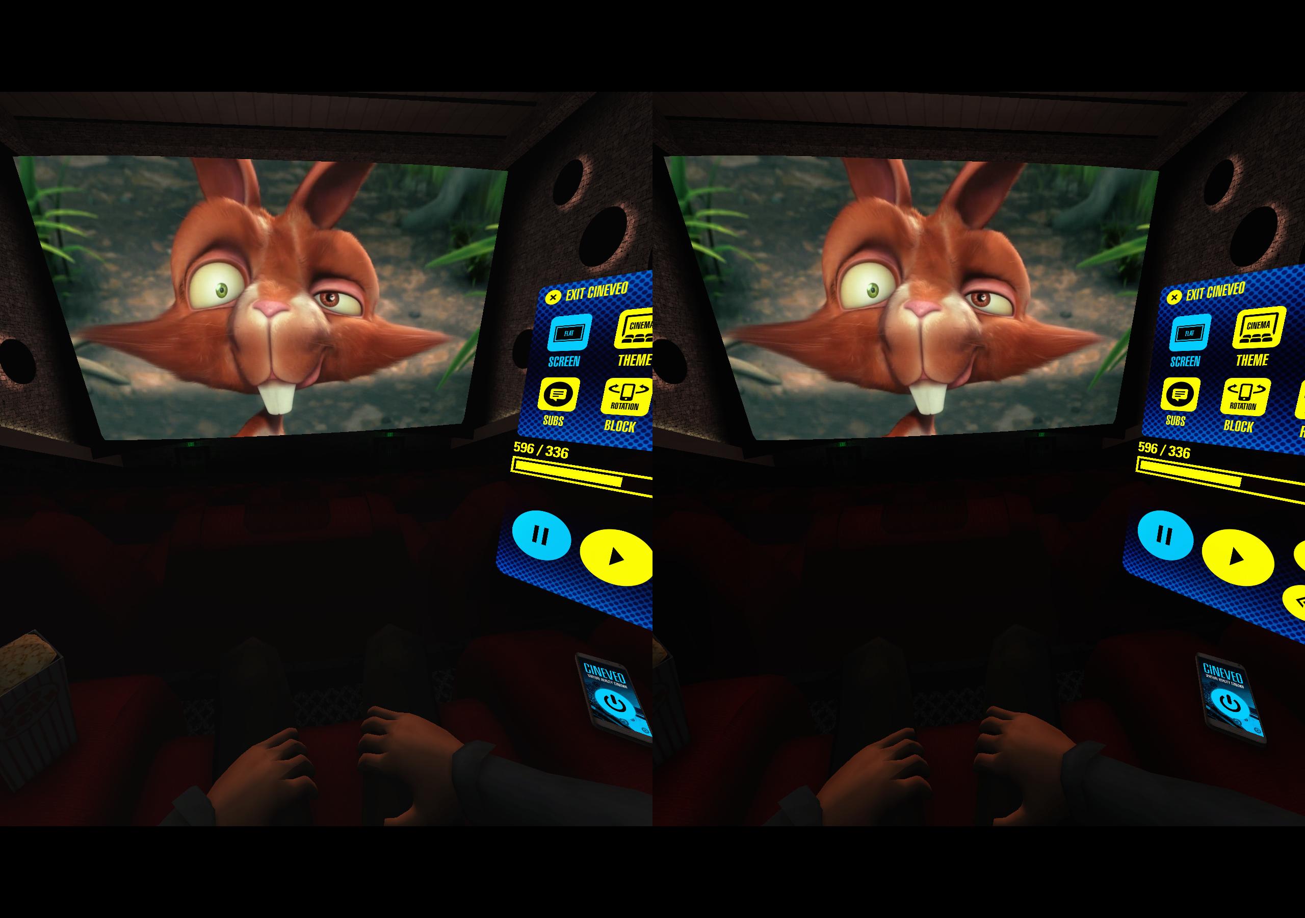 Virtual Reality Cinema Player