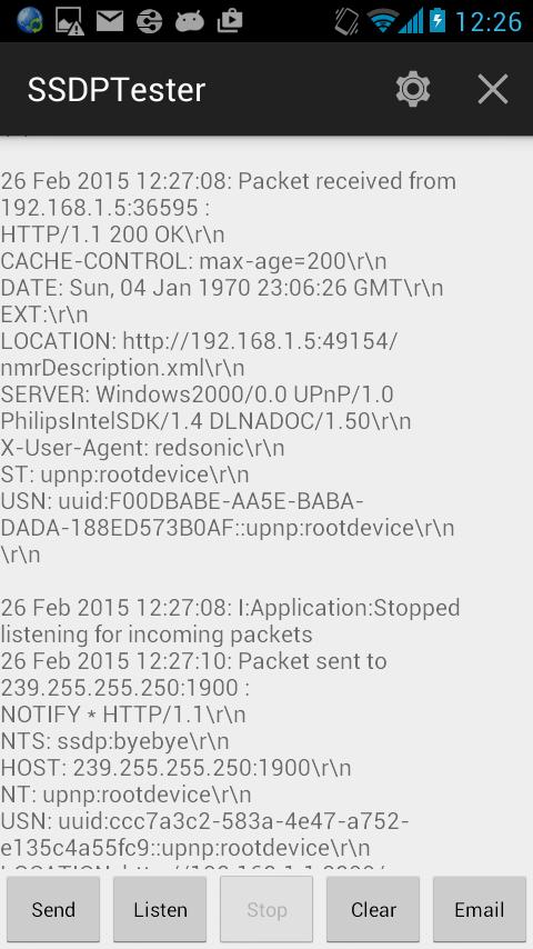 SSDPTester