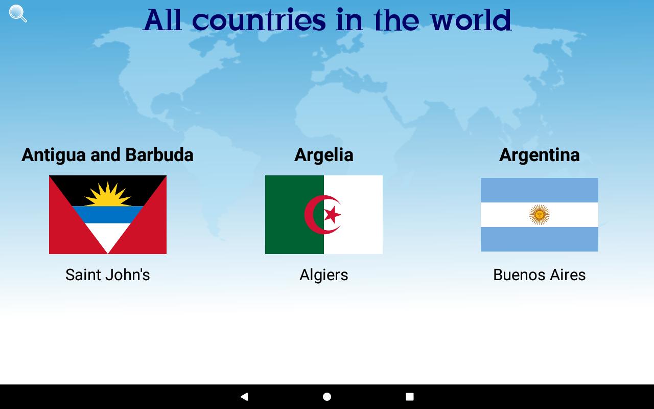 Countries and Flags