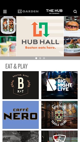TD Garden Hub
