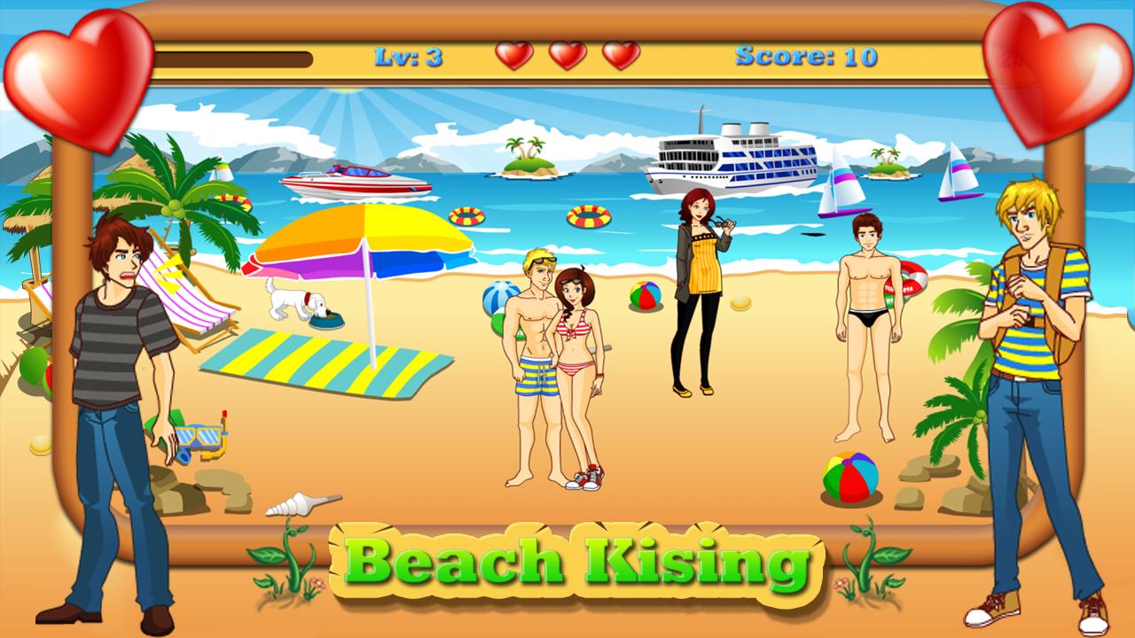 Beach Kissing