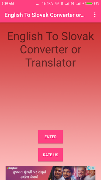 English To Slovak Converter