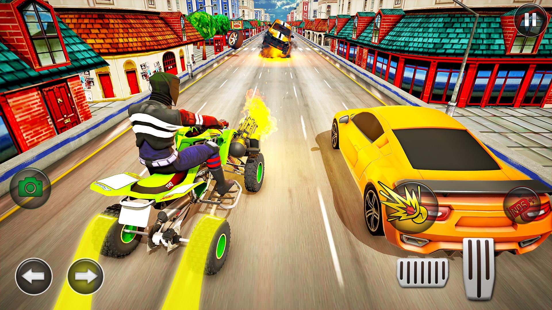 Quad Bike Shooting Racing Simu