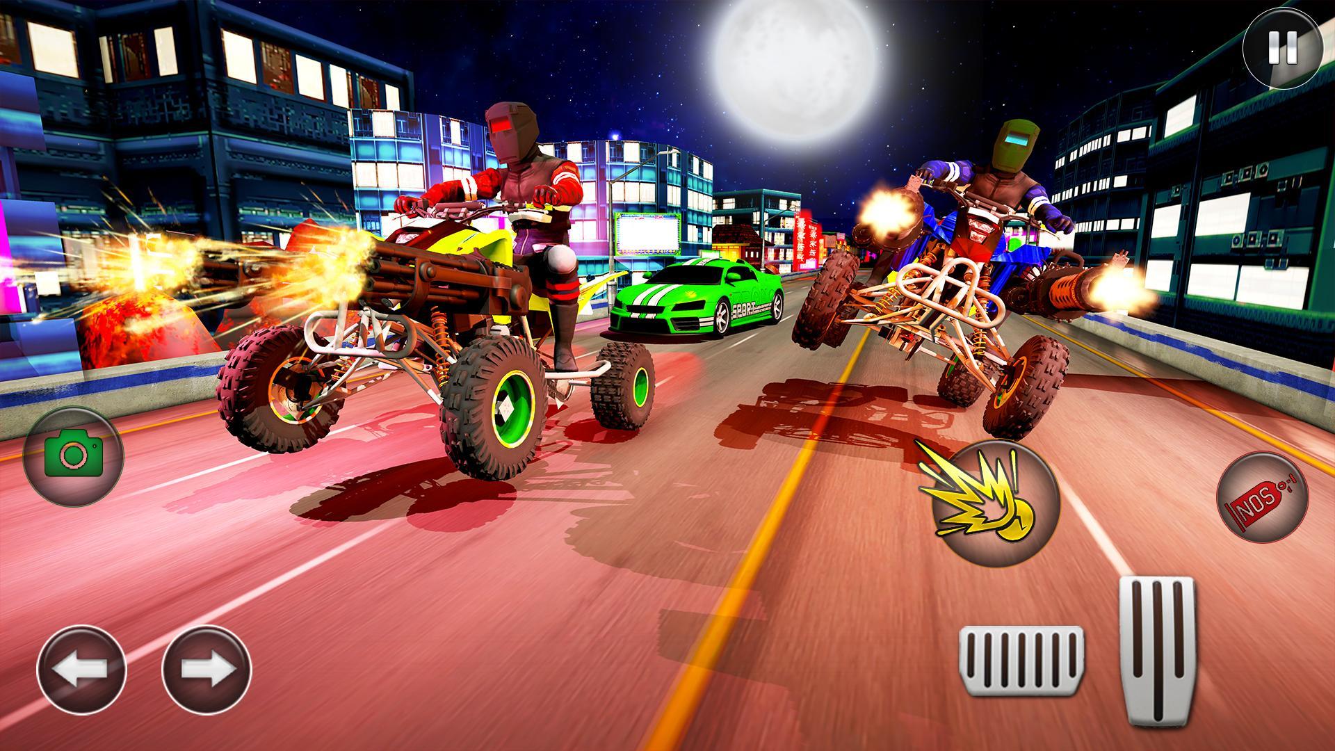 Quad Bike Shooting Racing Simu