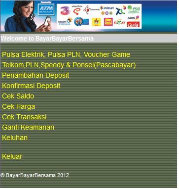 Topup Pulsa & Pembayaran