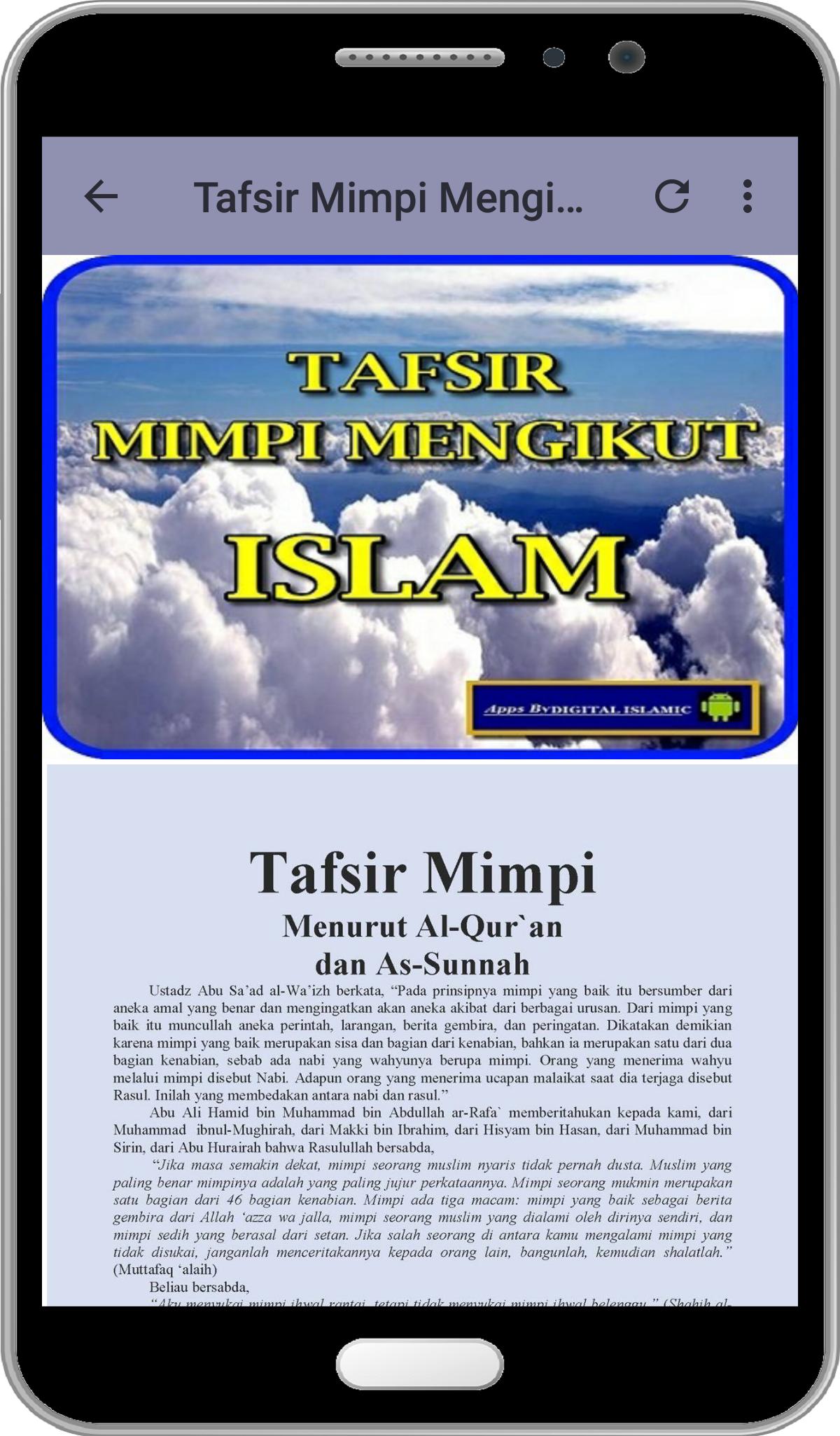 Tafsir Mimpi Mengikut Islam