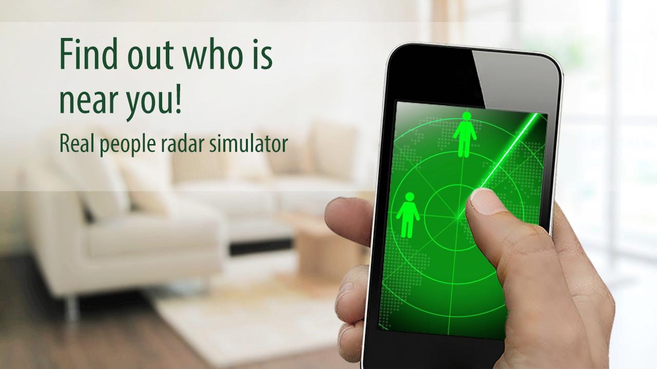 Real people radar simulator