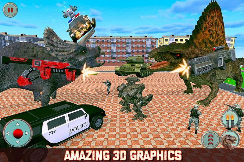 Dinosaur Simulator: Battleground Shooting