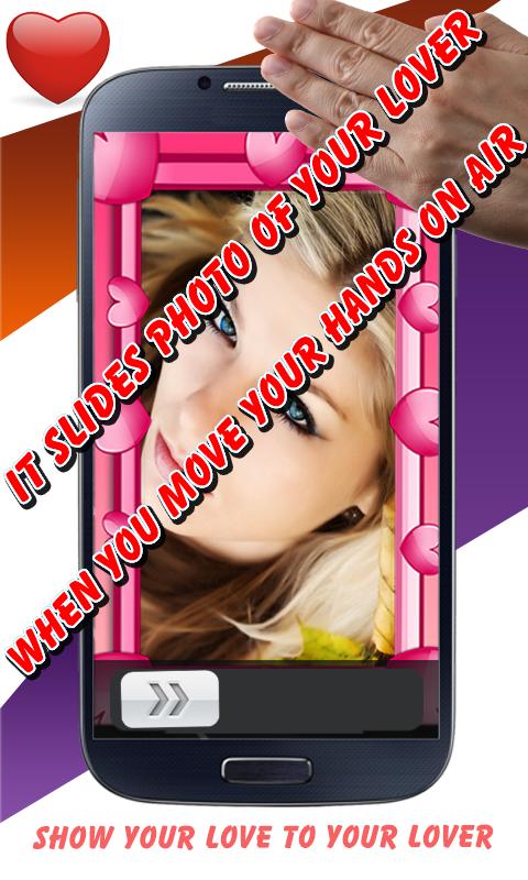 On Air Lover Photo Screen Lock