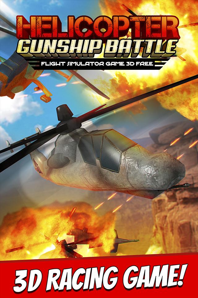 Helicopter Gunship Battle Game