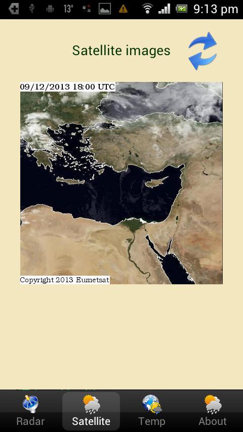 Palestine Rain Radar