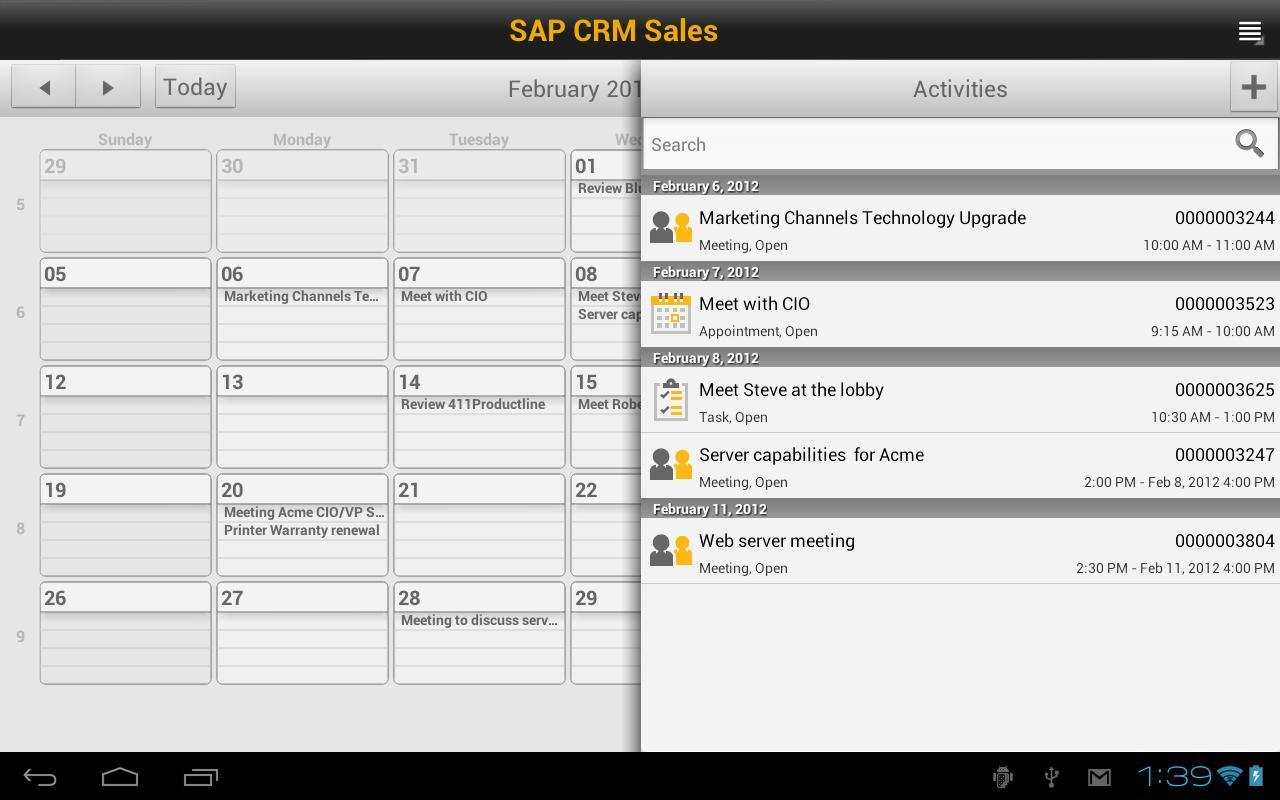 SAP CRM Sales