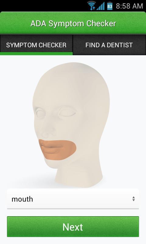 ADA Dental Symptom Checker