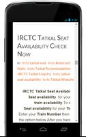 Railway irctc tatkal