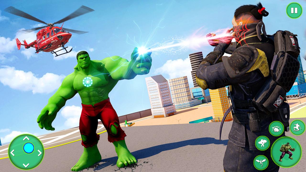 Incredible Monster Green Heros