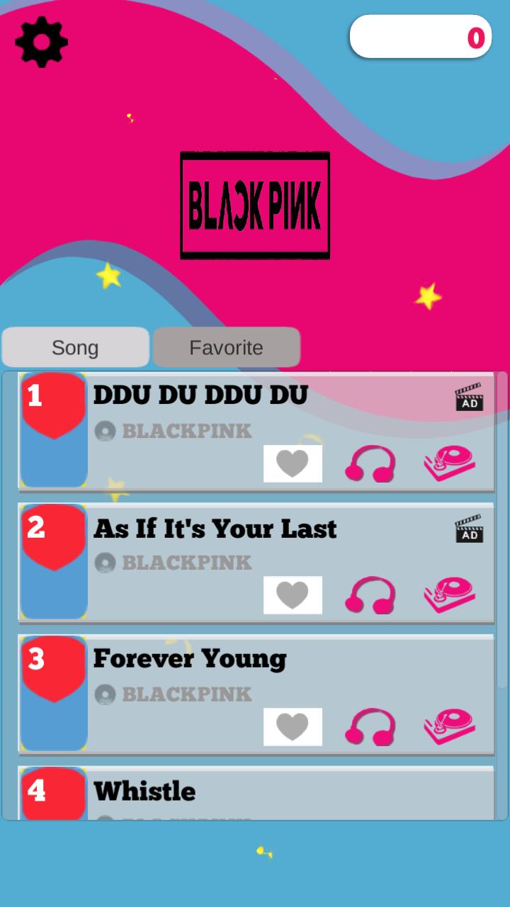 Blackpink Kpop Piano Game