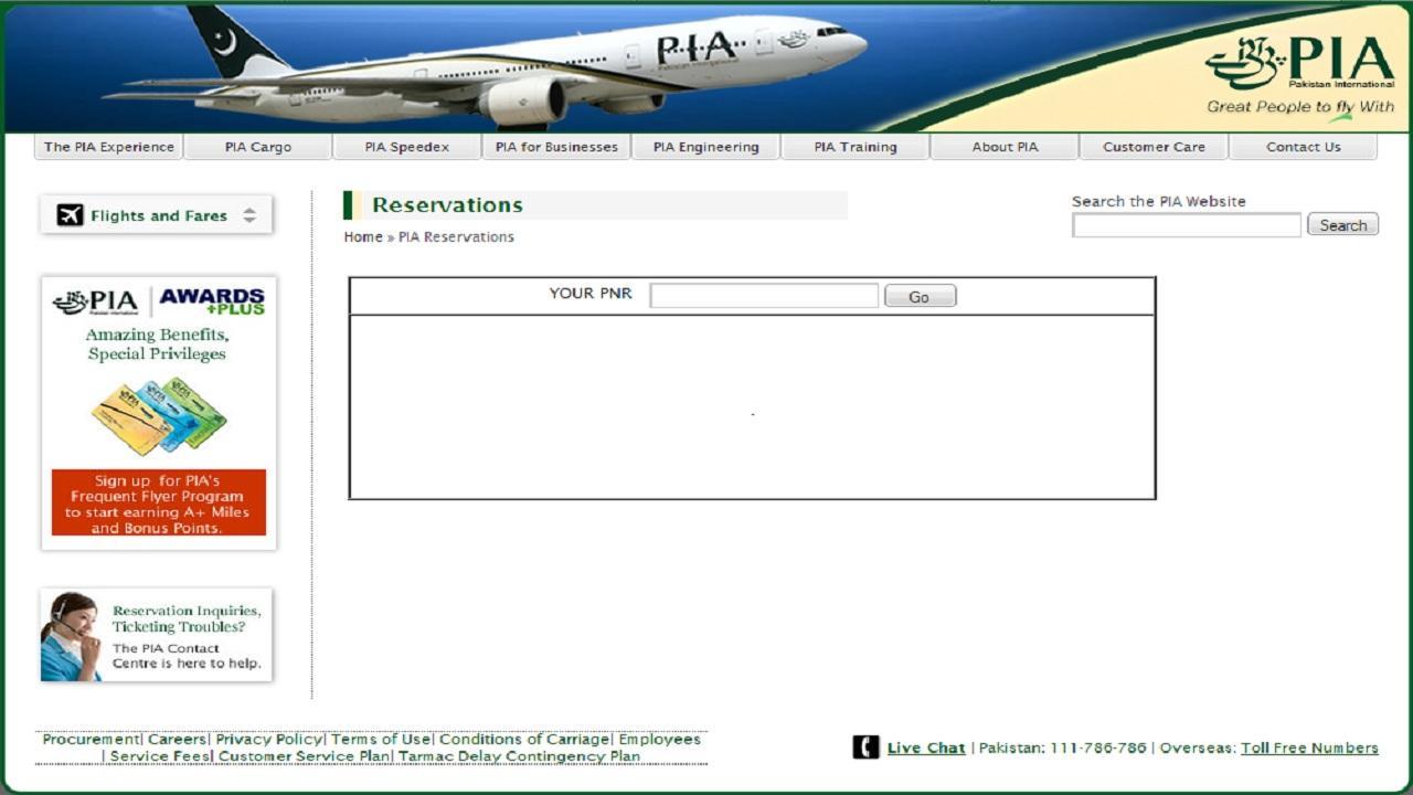 PIA Schedule
