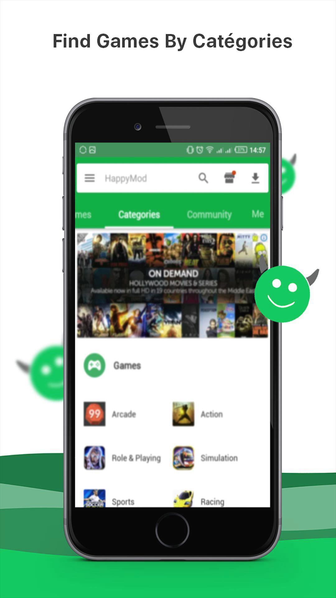 HappyMod - Happy Apps Mods Advicves