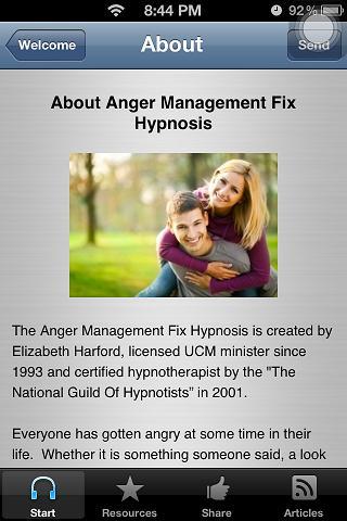 Anger Management Hypnosis App