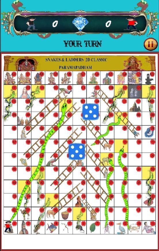 SNAKES AND LADERS ACROSS