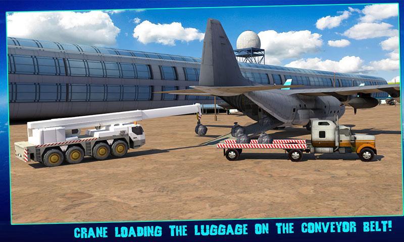 Airport Cargo Carrier Plane