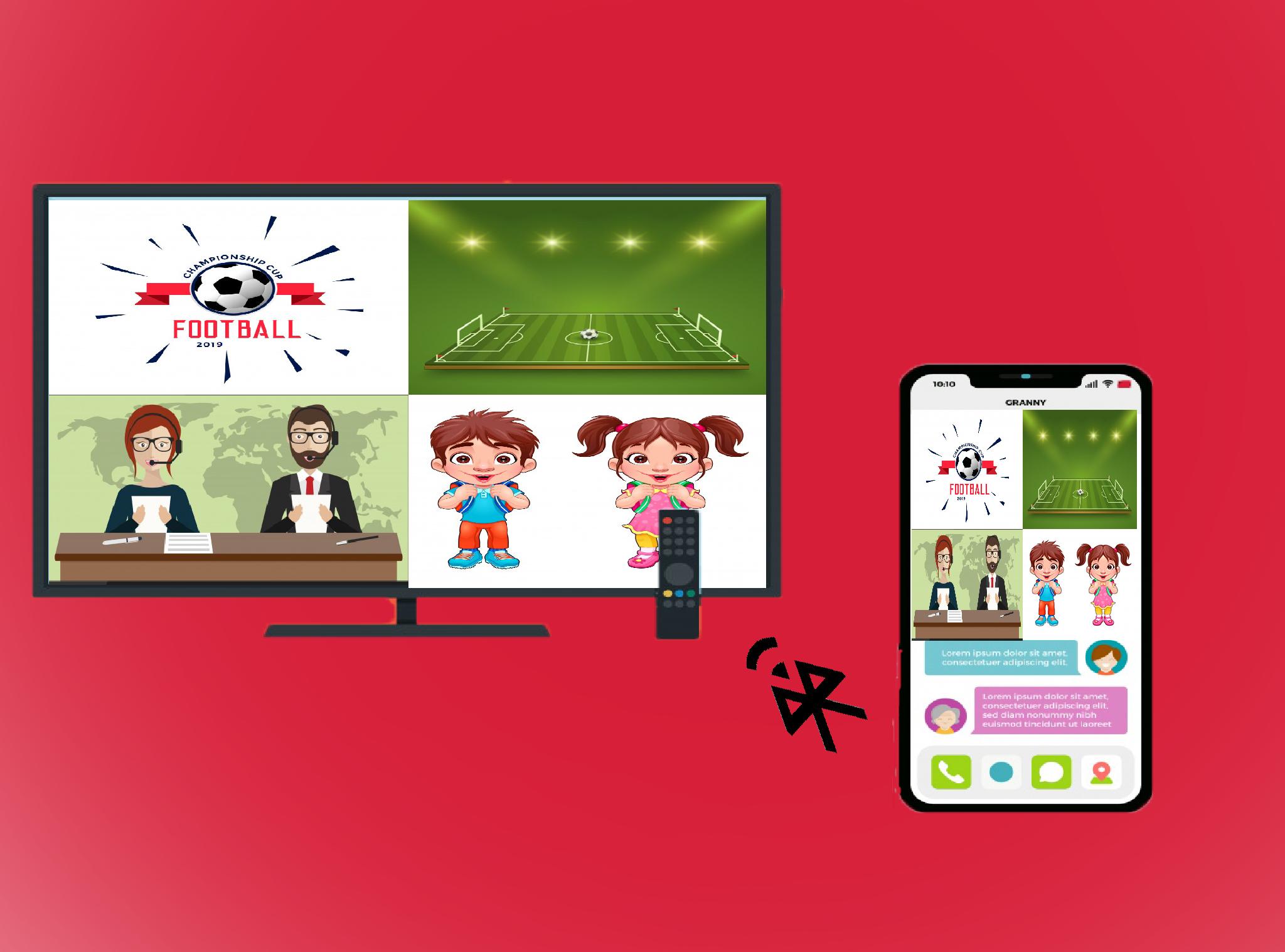 Connect Your Phone With A TV - One Click