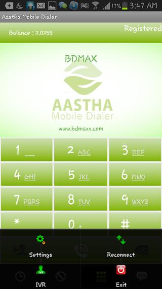 Aastha Mobile Dialer